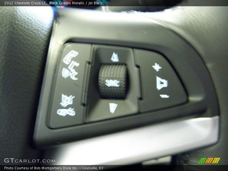 Black Granite Metallic / Jet Black 2012 Chevrolet Cruze LT