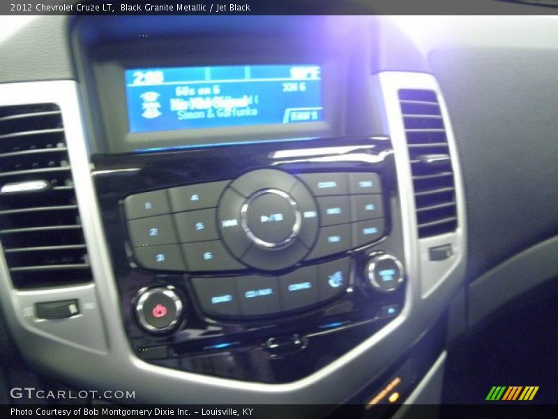 Black Granite Metallic / Jet Black 2012 Chevrolet Cruze LT