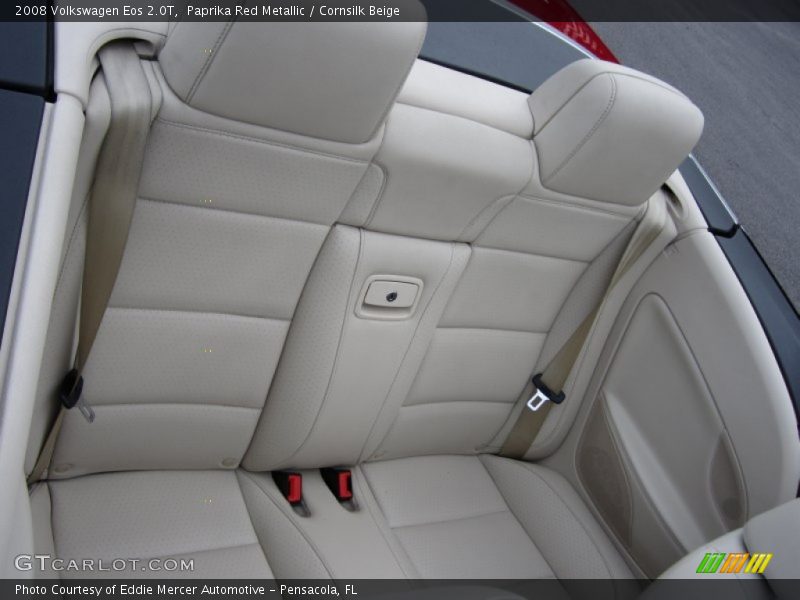 Rear Seat of 2008 Eos 2.0T