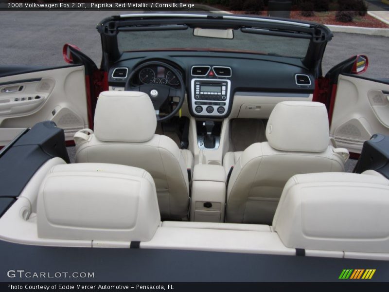 Paprika Red Metallic / Cornsilk Beige 2008 Volkswagen Eos 2.0T
