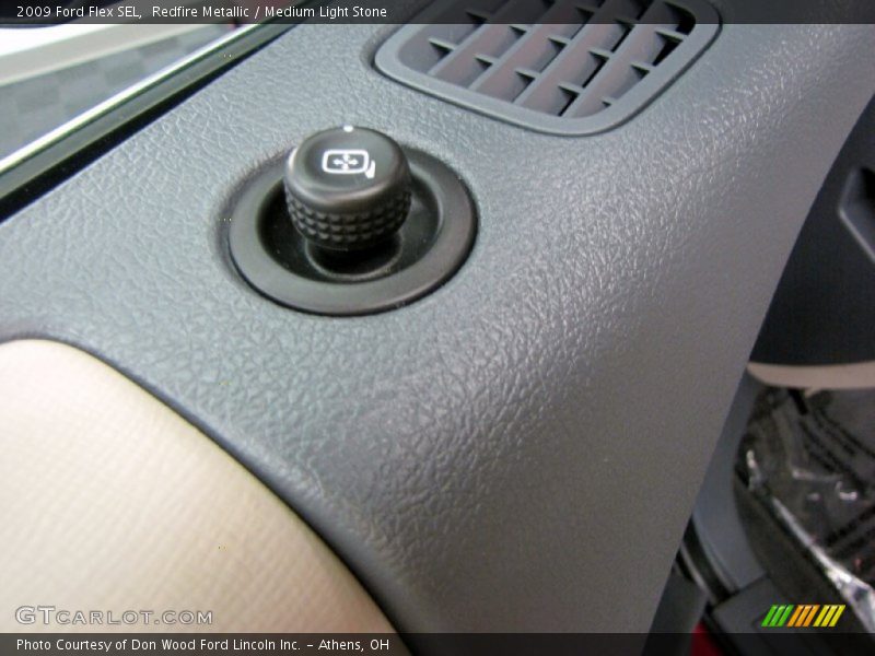 Redfire Metallic / Medium Light Stone 2009 Ford Flex SEL