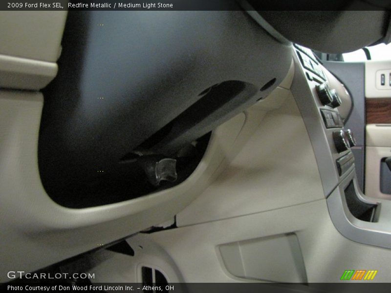 Redfire Metallic / Medium Light Stone 2009 Ford Flex SEL