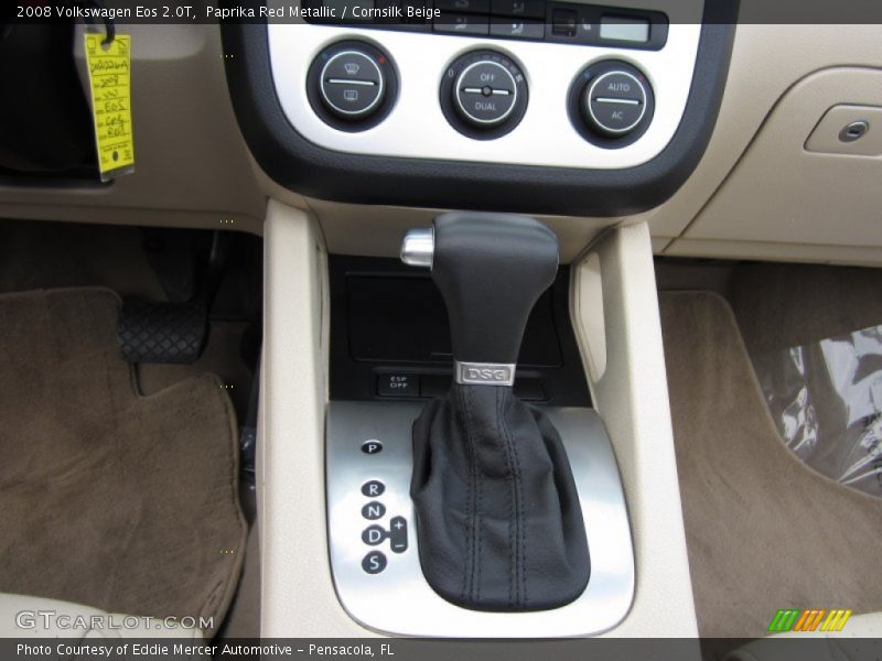 Paprika Red Metallic / Cornsilk Beige 2008 Volkswagen Eos 2.0T
