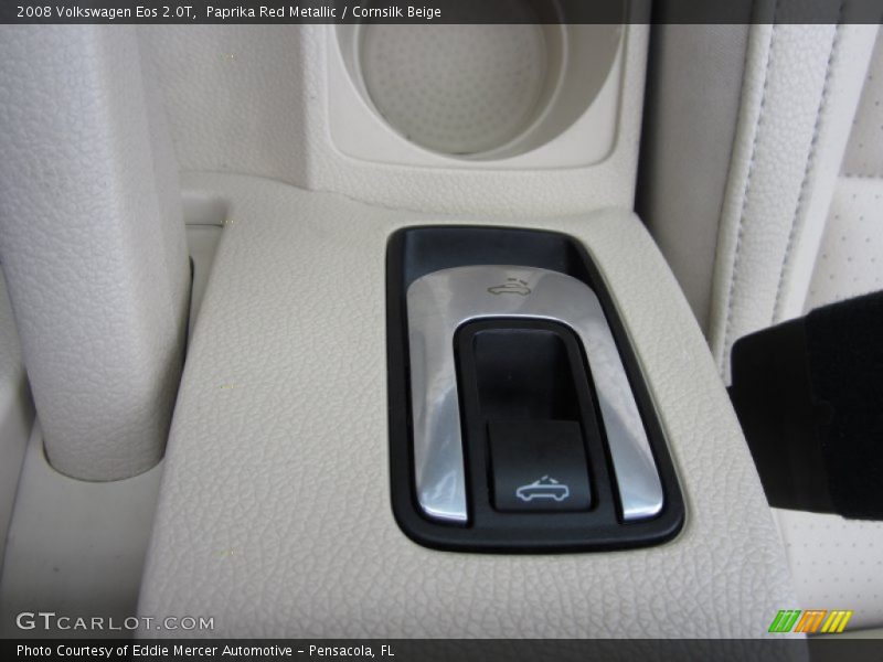Paprika Red Metallic / Cornsilk Beige 2008 Volkswagen Eos 2.0T