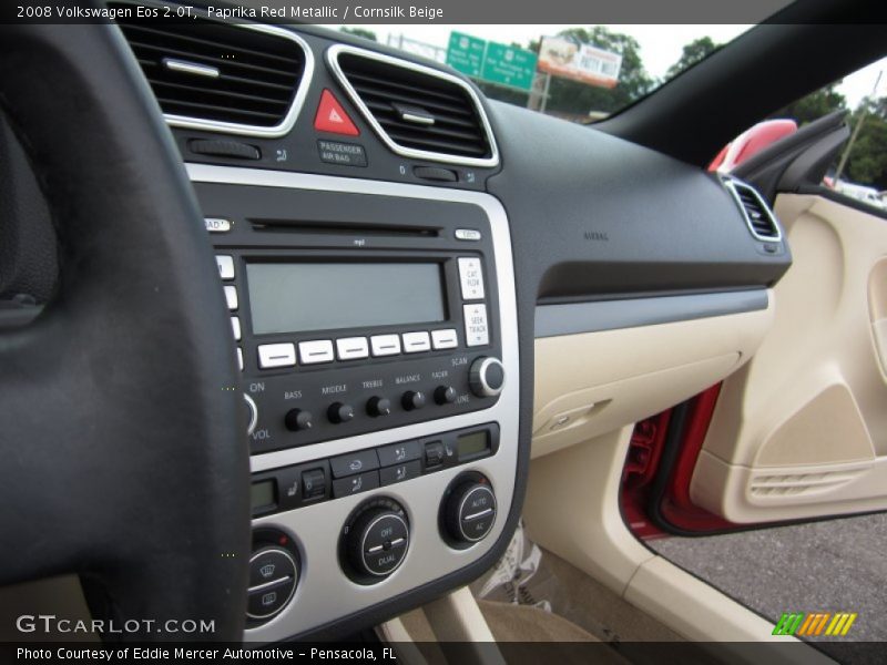 Paprika Red Metallic / Cornsilk Beige 2008 Volkswagen Eos 2.0T