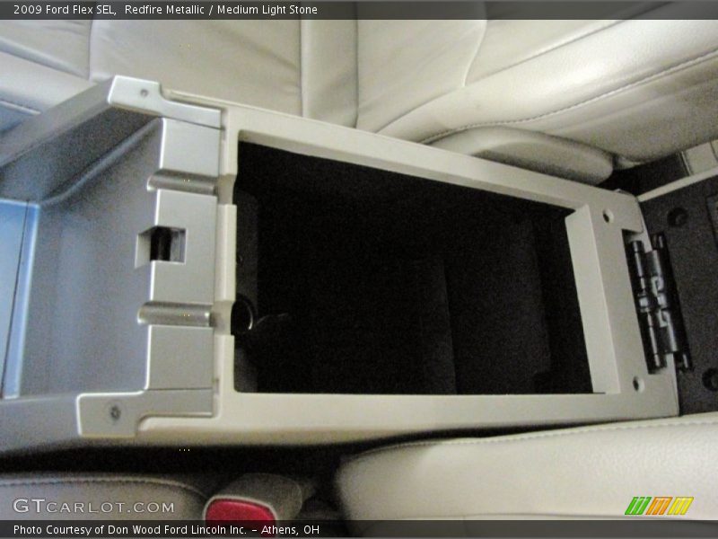 Redfire Metallic / Medium Light Stone 2009 Ford Flex SEL