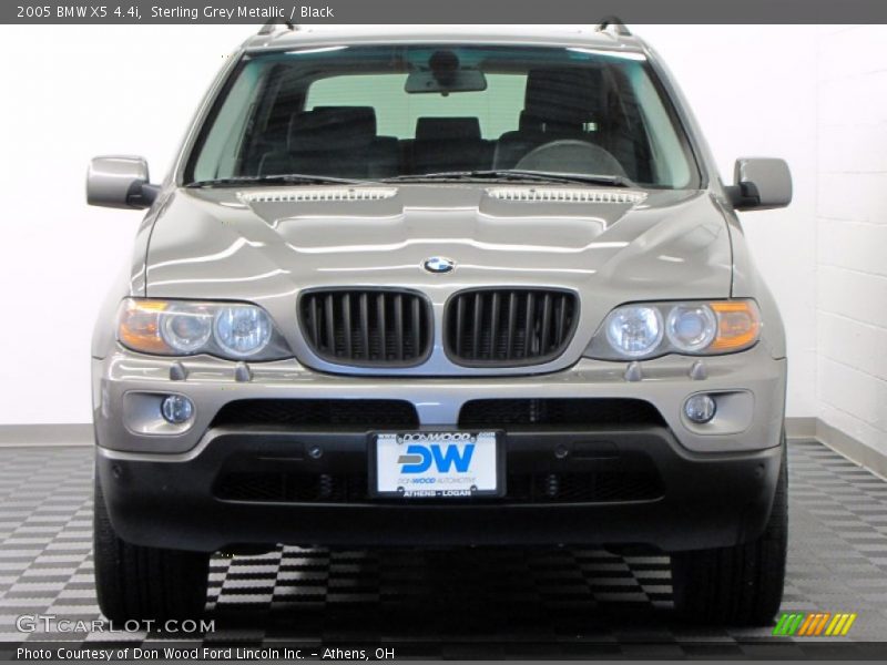 Sterling Grey Metallic / Black 2005 BMW X5 4.4i