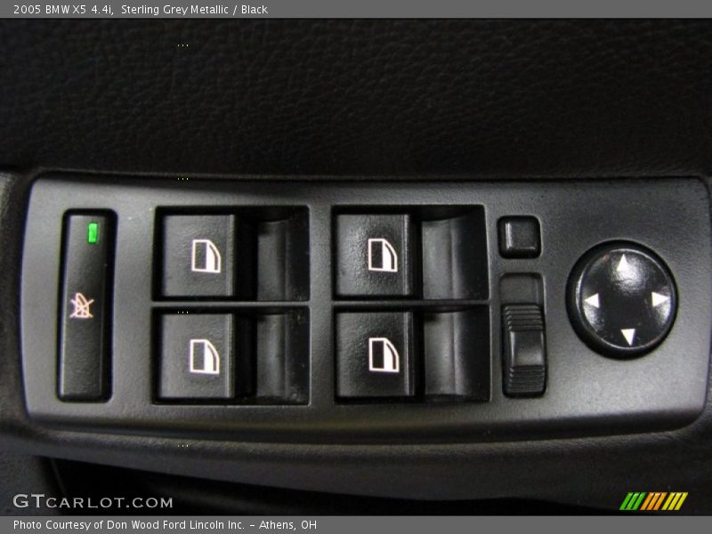 Sterling Grey Metallic / Black 2005 BMW X5 4.4i