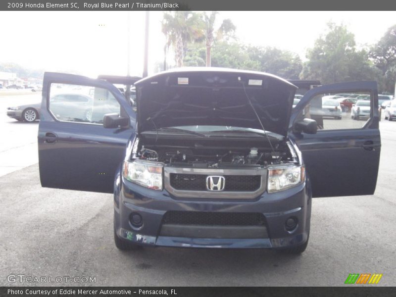 Royal Blue Pearl / Titanium/Black 2009 Honda Element SC