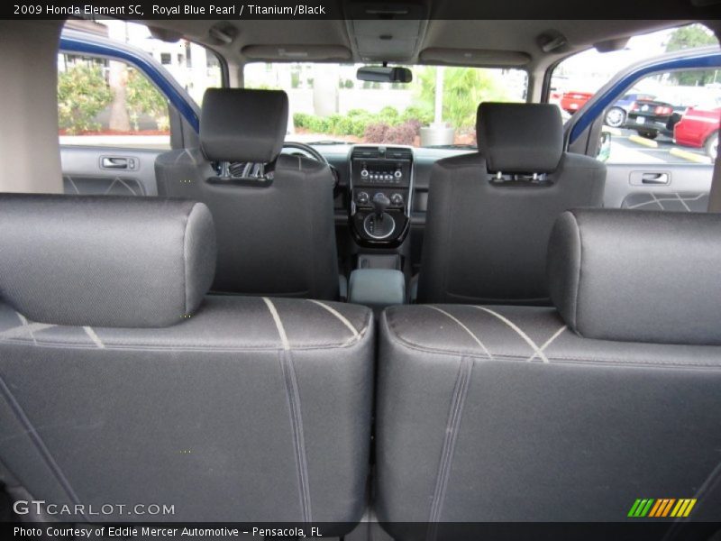 Royal Blue Pearl / Titanium/Black 2009 Honda Element SC