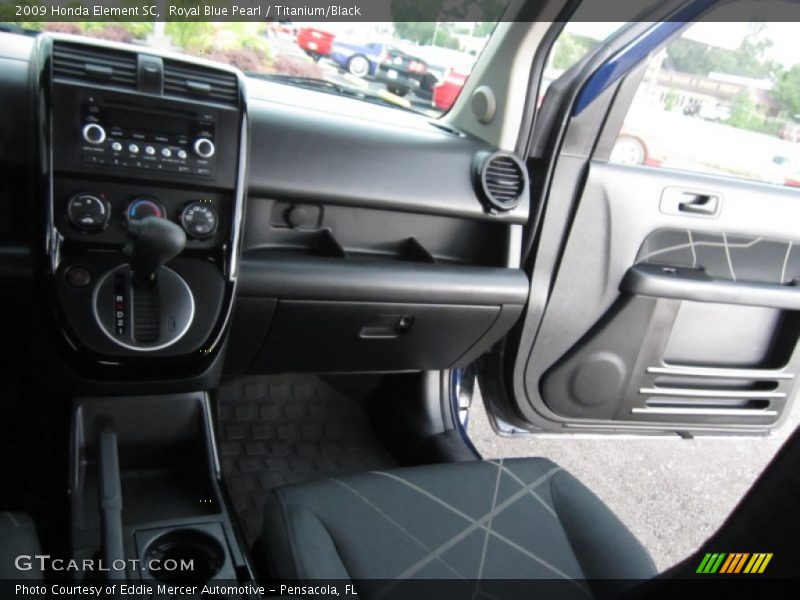 Royal Blue Pearl / Titanium/Black 2009 Honda Element SC