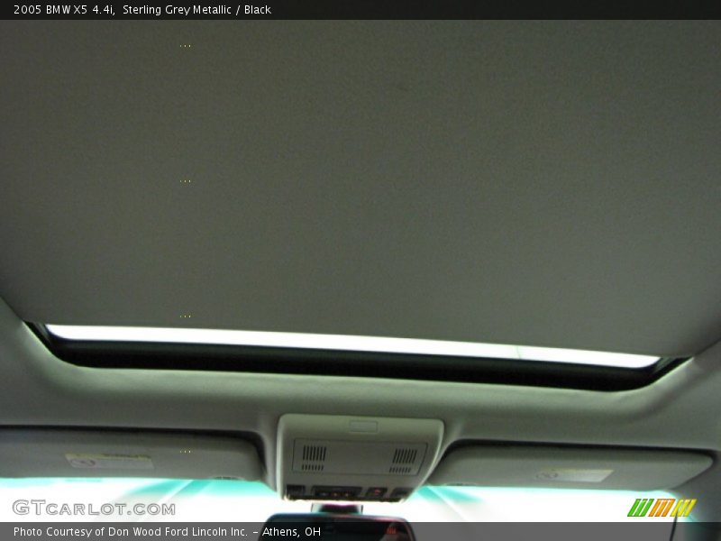 Sterling Grey Metallic / Black 2005 BMW X5 4.4i