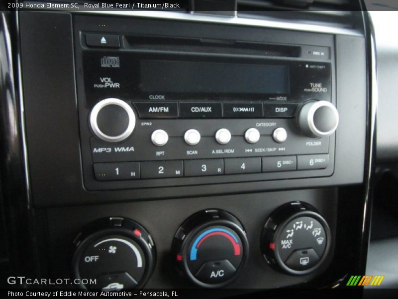 Royal Blue Pearl / Titanium/Black 2009 Honda Element SC
