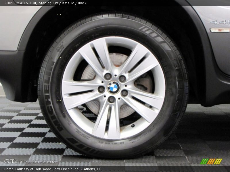 Sterling Grey Metallic / Black 2005 BMW X5 4.4i