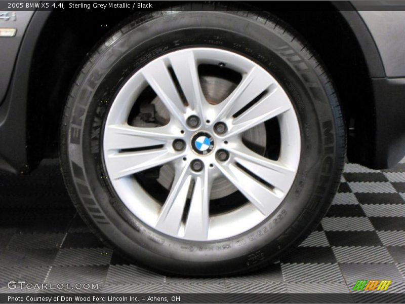 Sterling Grey Metallic / Black 2005 BMW X5 4.4i
