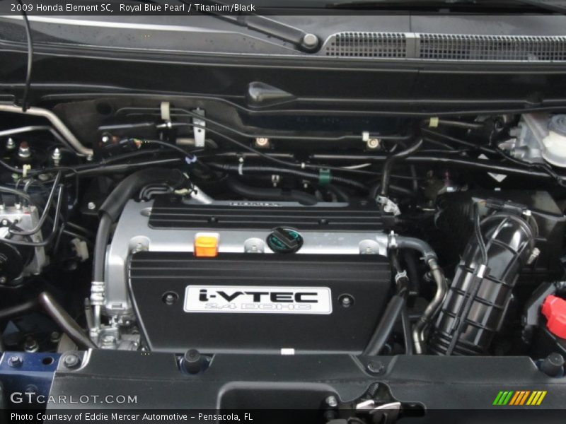  2009 Element SC Engine - 2.4 Liter DOHC 16-Valve i-VTEC 4 Cylinder