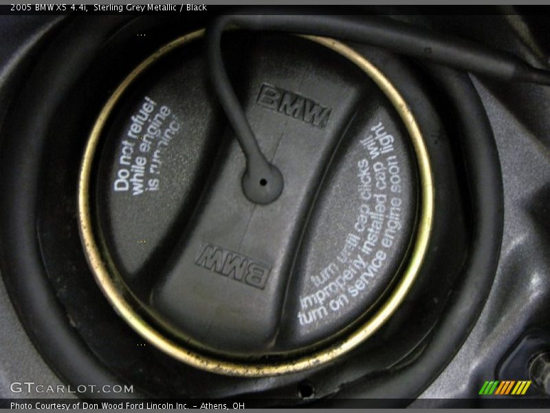 Sterling Grey Metallic / Black 2005 BMW X5 4.4i