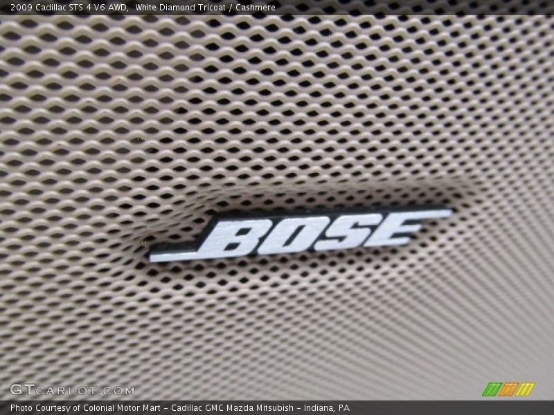 White Diamond Tricoat / Cashmere 2009 Cadillac STS 4 V6 AWD
