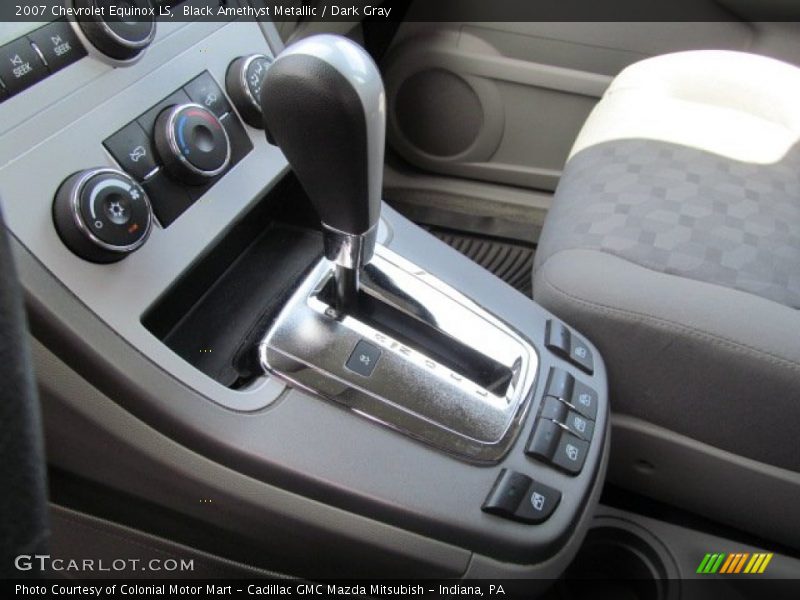 Black Amethyst Metallic / Dark Gray 2007 Chevrolet Equinox LS
