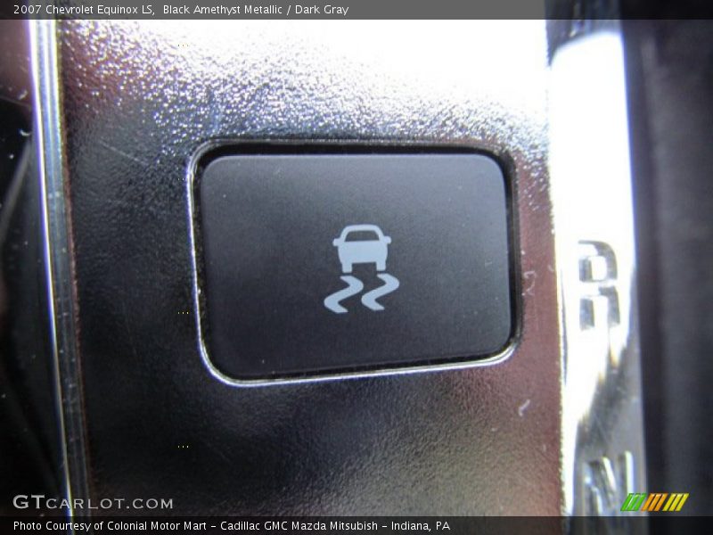 Black Amethyst Metallic / Dark Gray 2007 Chevrolet Equinox LS