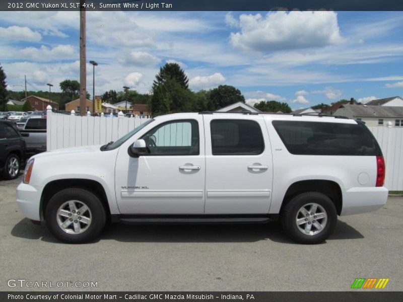 Summit White / Light Tan 2012 GMC Yukon XL SLT 4x4
