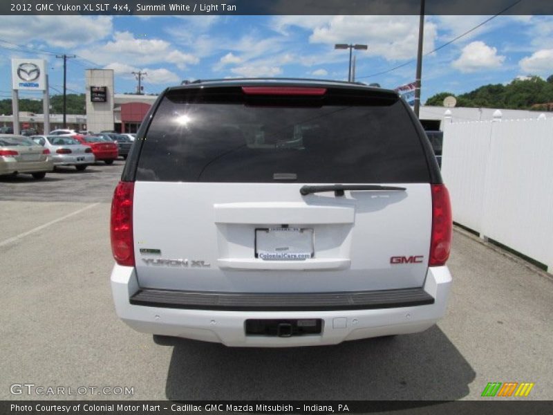 Summit White / Light Tan 2012 GMC Yukon XL SLT 4x4