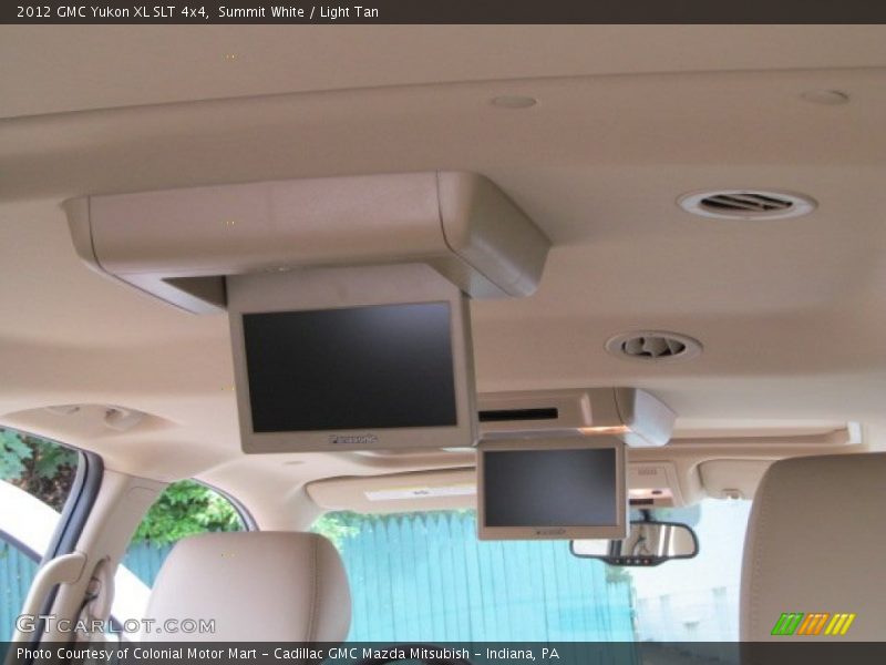Summit White / Light Tan 2012 GMC Yukon XL SLT 4x4