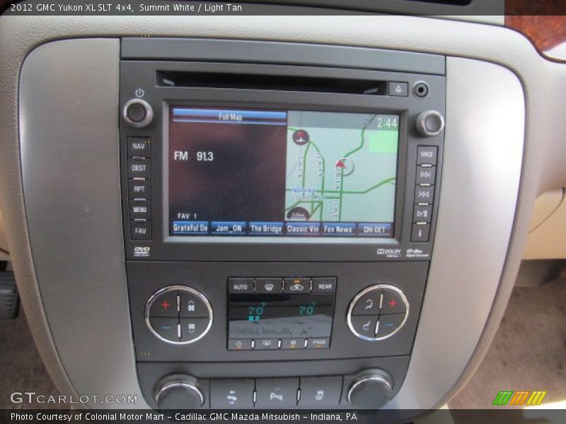 Summit White / Light Tan 2012 GMC Yukon XL SLT 4x4