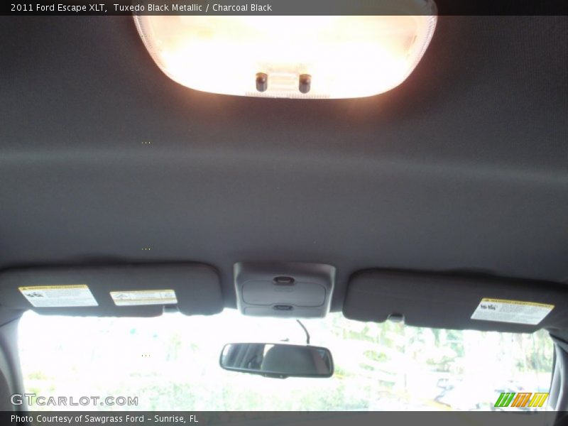 Tuxedo Black Metallic / Charcoal Black 2011 Ford Escape XLT