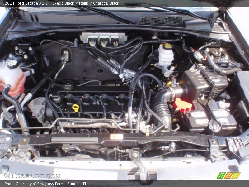 Tuxedo Black Metallic / Charcoal Black 2011 Ford Escape XLT