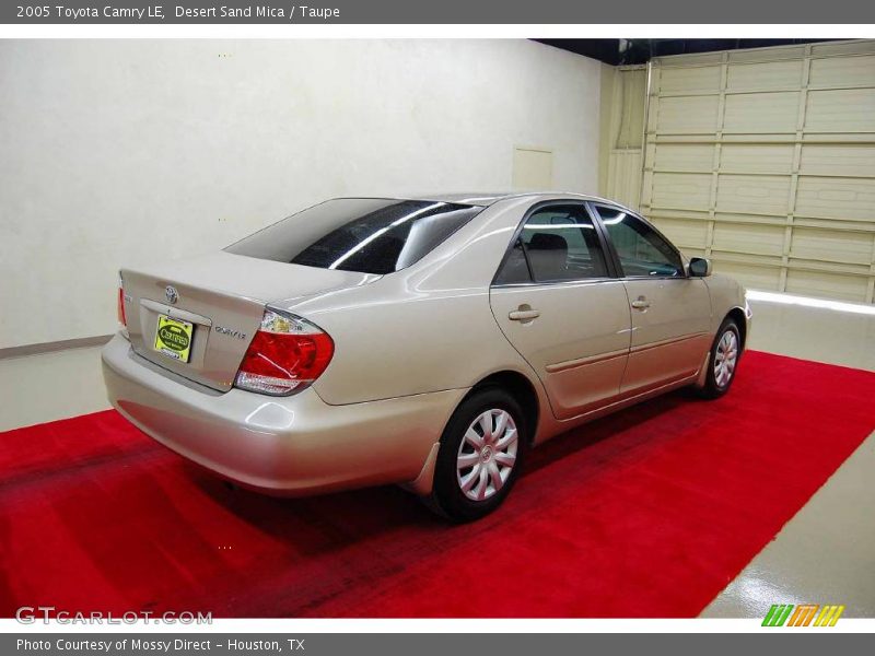 Desert Sand Mica / Taupe 2005 Toyota Camry LE
