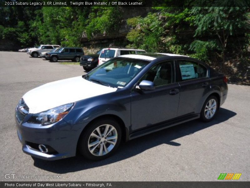 Twilight Blue Metallic / Off Black Leather 2013 Subaru Legacy 3.6R Limited