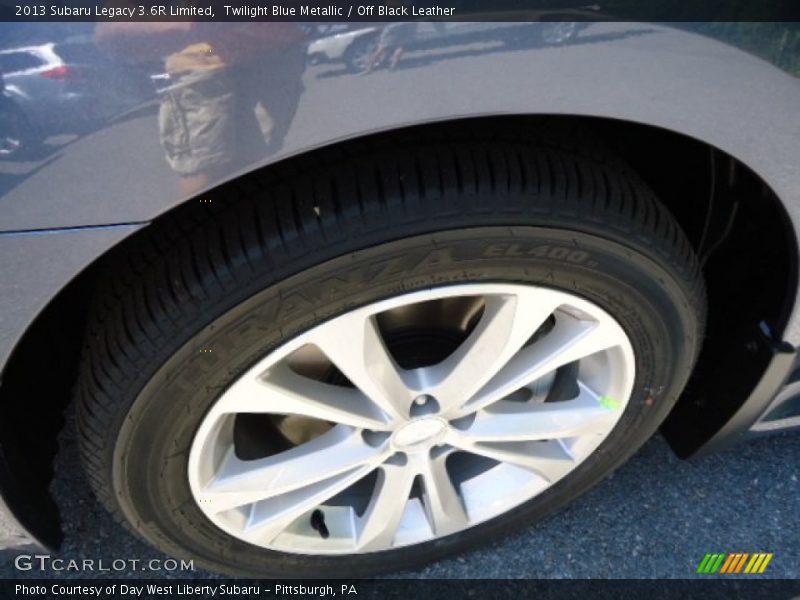 Twilight Blue Metallic / Off Black Leather 2013 Subaru Legacy 3.6R Limited