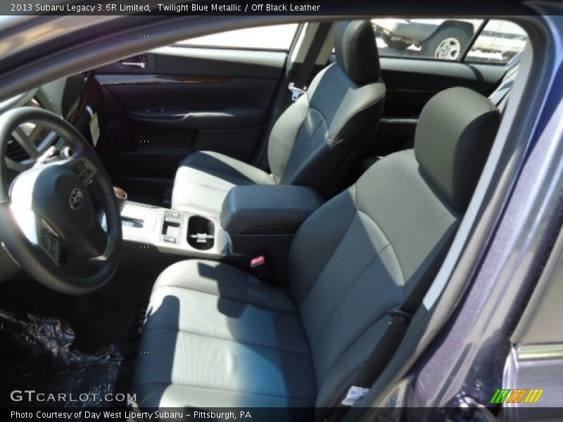 Twilight Blue Metallic / Off Black Leather 2013 Subaru Legacy 3.6R Limited