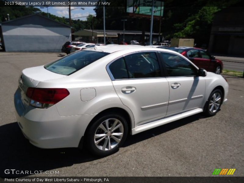 Satin White Pearl / Ivory 2013 Subaru Legacy 3.6R Limited