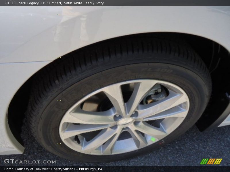Satin White Pearl / Ivory 2013 Subaru Legacy 3.6R Limited