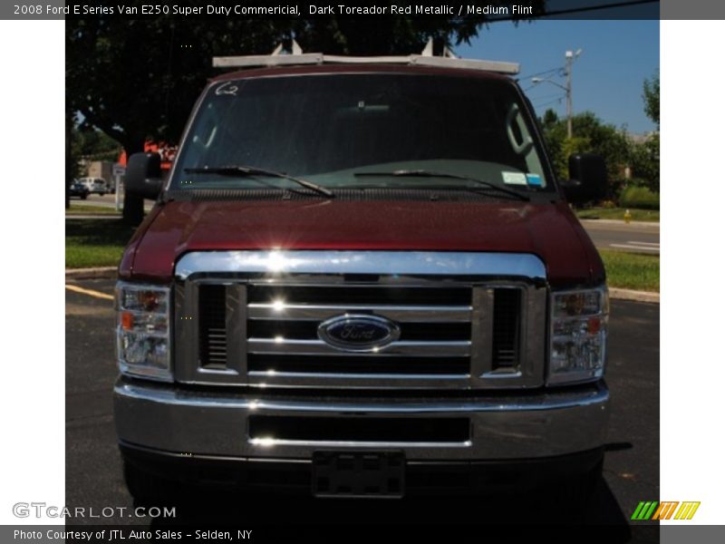 Dark Toreador Red Metallic / Medium Flint 2008 Ford E Series Van E250 Super Duty Commericial
