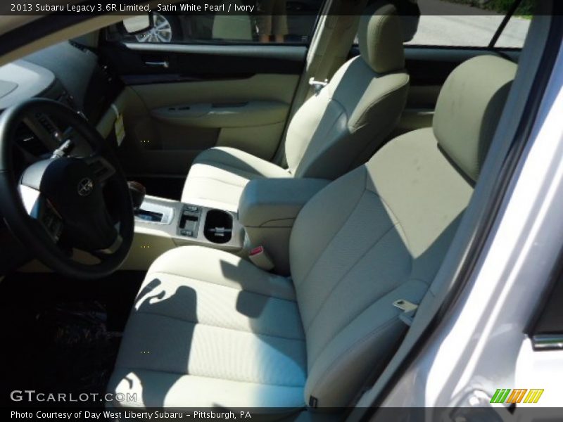 Satin White Pearl / Ivory 2013 Subaru Legacy 3.6R Limited