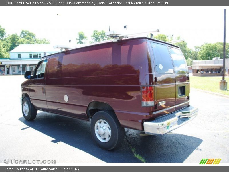 Dark Toreador Red Metallic / Medium Flint 2008 Ford E Series Van E250 Super Duty Commericial
