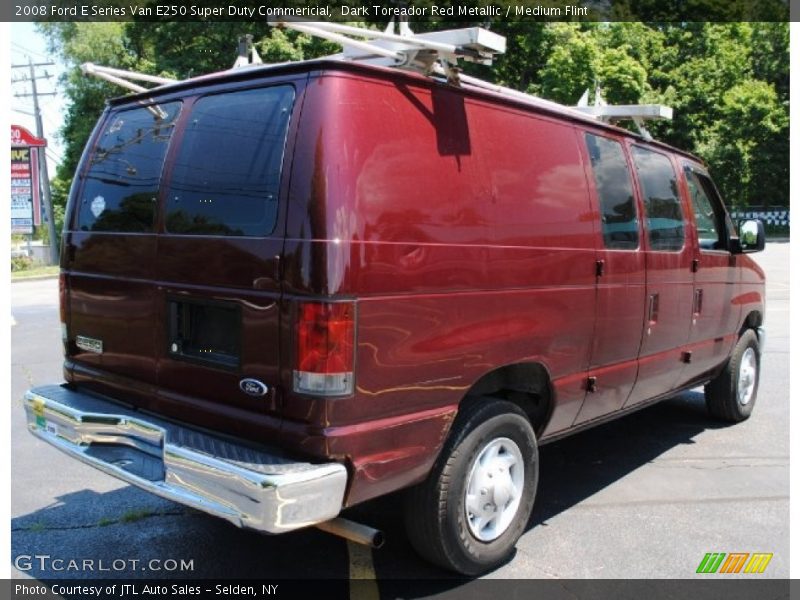 Dark Toreador Red Metallic / Medium Flint 2008 Ford E Series Van E250 Super Duty Commericial