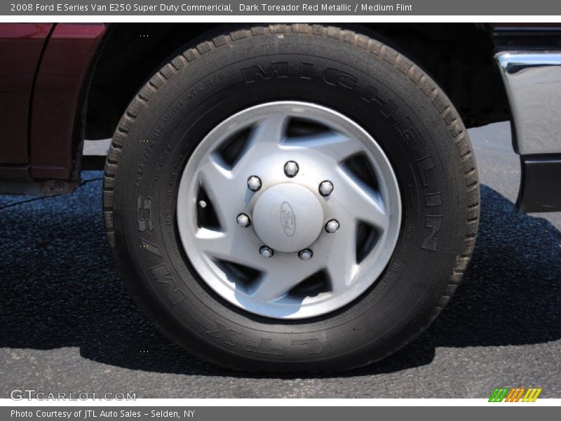 Dark Toreador Red Metallic / Medium Flint 2008 Ford E Series Van E250 Super Duty Commericial