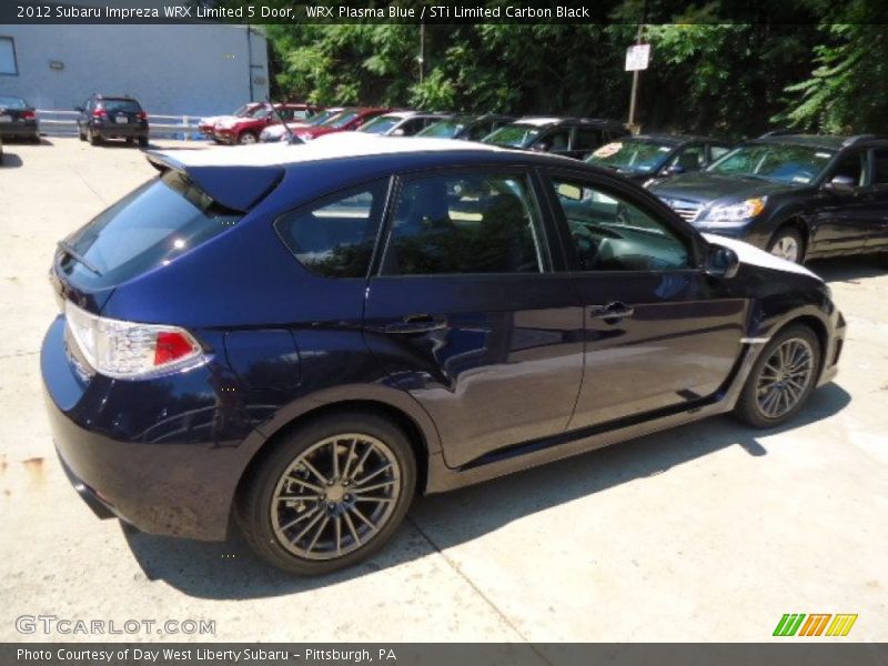 WRX Plasma Blue / STi Limited Carbon Black 2012 Subaru Impreza WRX Limited 5 Door