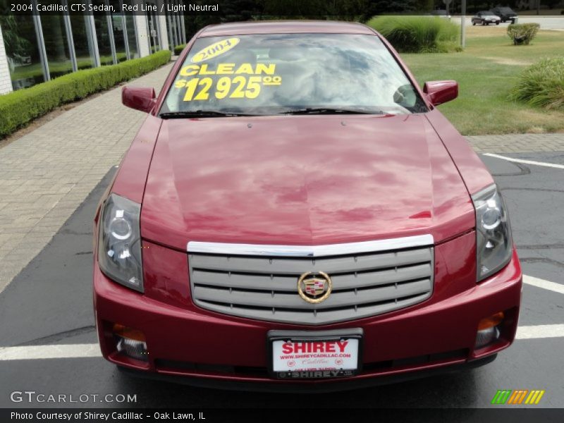 Red Line / Light Neutral 2004 Cadillac CTS Sedan