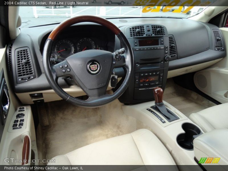 Red Line / Light Neutral 2004 Cadillac CTS Sedan
