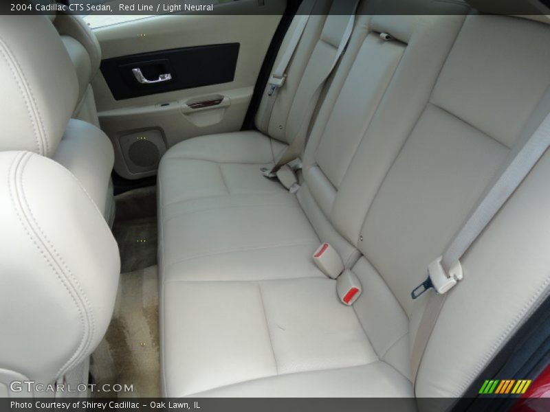 Red Line / Light Neutral 2004 Cadillac CTS Sedan