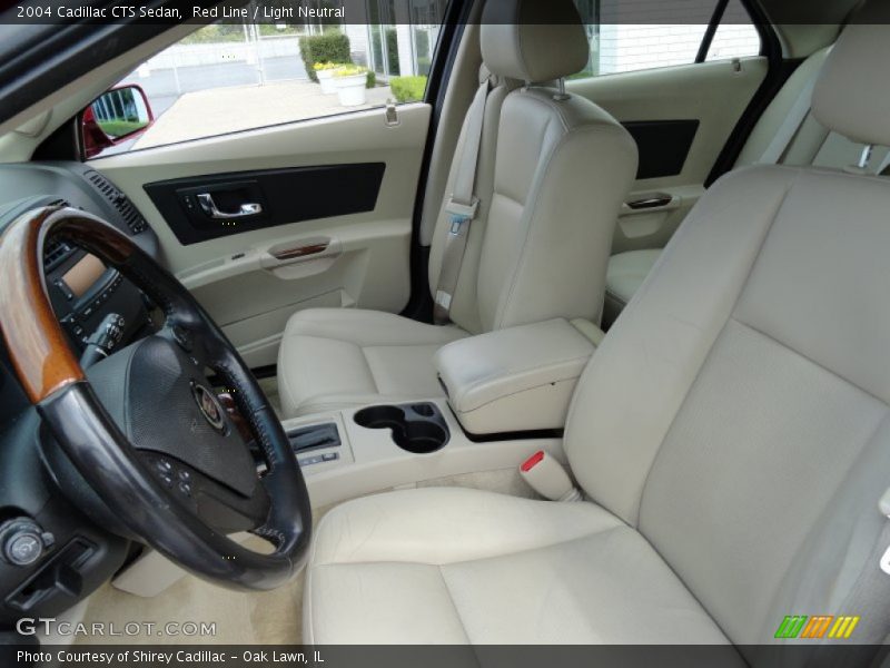 Red Line / Light Neutral 2004 Cadillac CTS Sedan