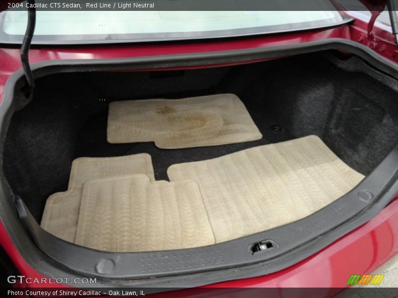 Red Line / Light Neutral 2004 Cadillac CTS Sedan