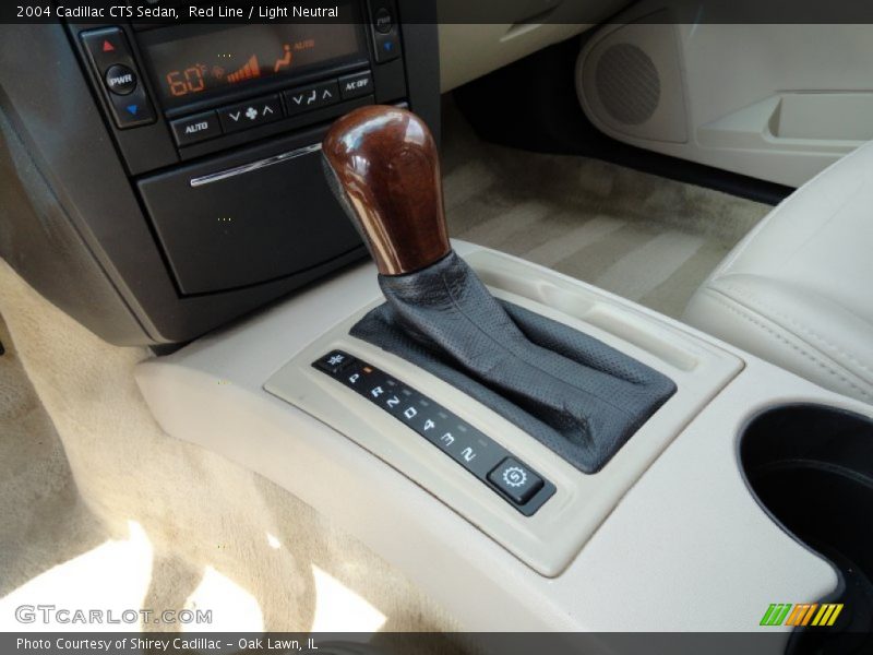 Red Line / Light Neutral 2004 Cadillac CTS Sedan