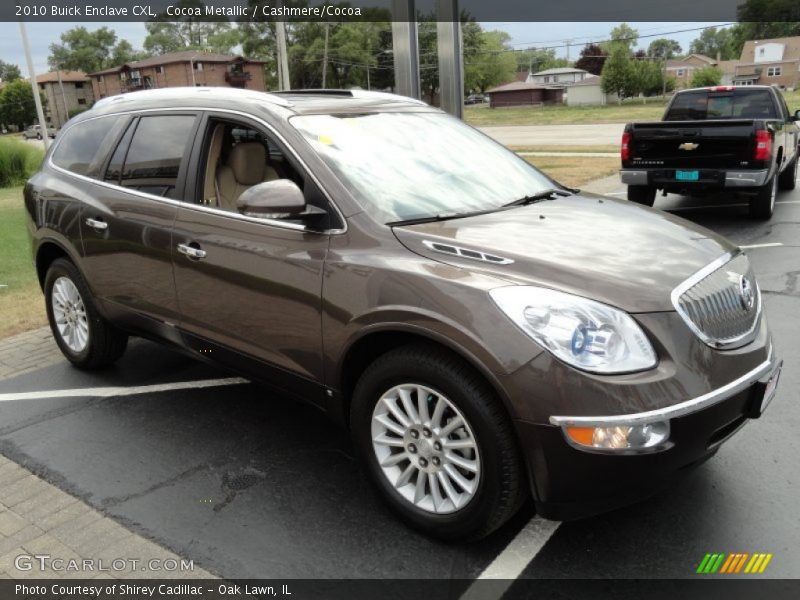 Cocoa Metallic / Cashmere/Cocoa 2010 Buick Enclave CXL