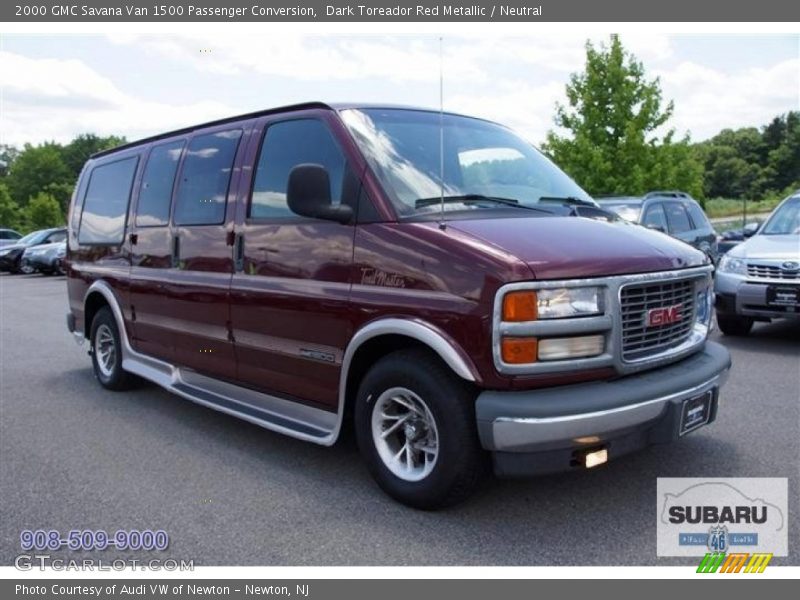 Dark Toreador Red Metallic / Neutral 2000 GMC Savana Van 1500 Passenger Conversion